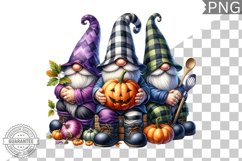 Halloween Kitchen Gnome Sublimation - Clipart PNG Design Product Image 1