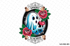 Spooky Teacher Svg | Halloween Svg | Svg Cut Files Product Image 1