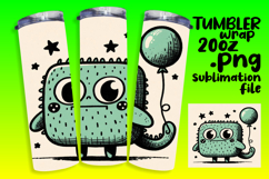 ELEGANT 20oz Tumbler Wrap for Creative Gifts , Monster Product Image 1