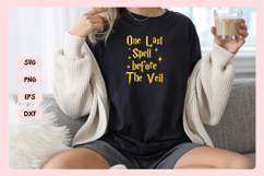 Wizard Bachelorette Party Saying SVG | One Last Spell Product Image 4
