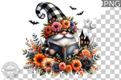 Halloween Gnome Sublimation - Clipart PNG Design Product Image 1