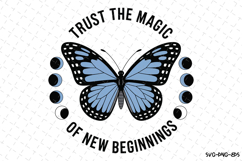 Trust the Magic of new beginnings Svg | Svg Cut File | Svg Product Image 1