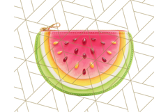 Strawberry Red Lemon Yellow Summer Clipart PNG, Summer Icons Product Image 2