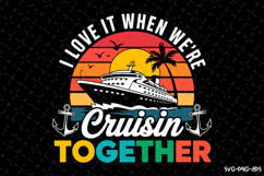 Cruisin Together SVG Design | Summer | SVG Cut files Product Image 1