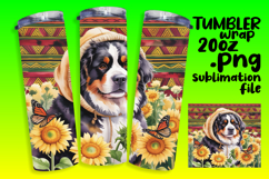 BOLD 20oz Sublimation Design , Cute Dog Product Image 1