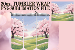 JOYFUL PRESENT 20oz TUMBLER WRAP, Spring Product Image 1