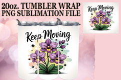 GIFT OF CHEER 20oz TUMBLER WRAP, Flowers Quote Product Image 1