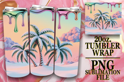 Lively smiles 20oz tumbler wrap, Winter Product Image 1