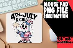 JOYFUL desk pad Sublimation Art, Funny Ghost Product Image 1