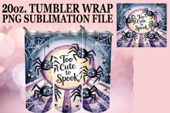 GIFT OF BLISS 20oz TUMBLER WRAP, Halloween Product Image 1