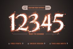 Fire Paper - Editable Text Effect, Font Style Product Image 6