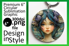 Sophisticated Round Design for Coasters , Fairy Product Image 1