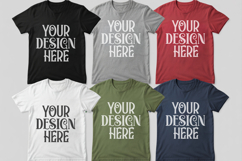 Christmas Family Matching Group T-Shirt Mockups | Holiday Fl Product Image 1