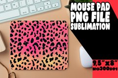 Sparkly Leopard Print Mouse Pad Design PNG Product Image 1