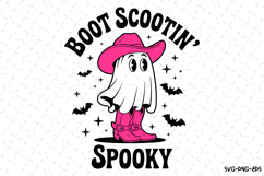 Boot Scootin&#039; Spooky Svg | Halloween Svg | Svg Cut Files Product Image 1