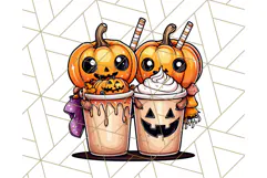 Monster Café Halloween PNG Clipart, Coffee Holiday Clip Art Product Image 2