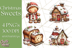 Christmas Treats Cookies Cocoa Clipart PNG Product Image 1