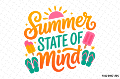 Summer state of mind svg | Summer Svg | Svg Cut Files Product Image 1