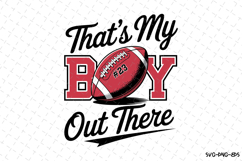 That&#039;s my boy Svg | Game Day Svg | Sport Svg | Svg Cut Files Product Image 1