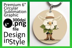 Nostalgia in Bloom: Round Designs PNG Product Image 1