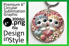 Creative Circle Design for Car Coasters , Sweet Animals Product Image 1