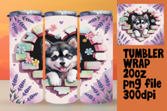 STUNNING 20oz Tumbler Design for Gifts , Cute Dog Product Image 1