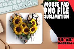 Springtime Love Heart Sublimation Pad Product Image 1