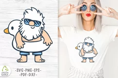 Beach gnomes Summer svg Summer gnome svg Sea svg Layered svg Product Image 1