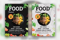 Food Festival Flyer A4 Print Template Product Image 1