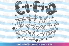 Farm svg Barn Farm animals svg E - I E- I - O Product Image 2