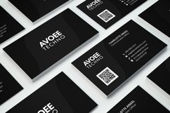 Dark Modern Business Card Product Image 1