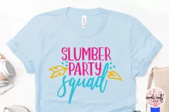 Slumber Party Squad - Birthday SVG EPS DXF PNG Cutting File Product Image 3