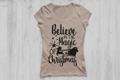 Believe In The Magic Of Christmas Svg, Christmas Svg. Product Image 2