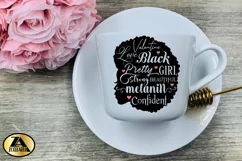 Black Girl SVG Valentine Subway Art SVG Black Woman SVG Product Image 5