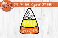 Sweet As Sugar - SVG - DXF - PNG Digital Cut Halloween Product Image 1