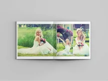 Wedding Photo Album Template | 12x12 Photoshop Template Product Image 12