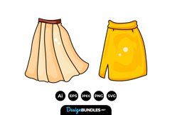 Skirt Clipart Product Image 1