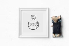Scandinavian woodland clipart | Cute nursery clipart Product Image 2