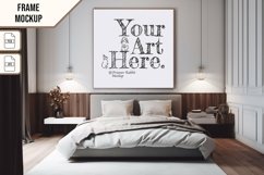 Wooden Frame Smart Mockup PSD &amp; JPG Template Graphic Product Image 1