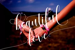 Sadhira Script Calligraphy Typeface - Free Font of The Week Product Image 4