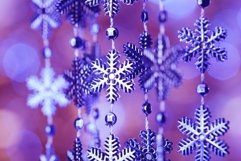 Blue snowflakes decor Product Image 1