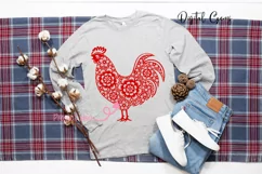 Rooster, Chinese new year SVG / DXF / EPS / PNG files Product Image 3