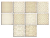 Wedding Canvas Digital Paper Product Image 2