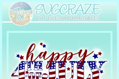 Happy 4Th Of July Independence Day Usa Flag SVG Product Image 4