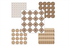 Bohemian Home Decor collection. Boho furniture clipart. Product Image 2