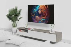 Samsung Frame Tv Art, Zodiac Sign Aquarius Set of 4 Product Image 9
