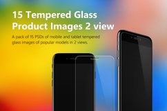 Tempered Glass Presentation Images for Mobile and Tablets in PSDs Product Image 1