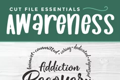 Addiction Recovery Heart - a sobriety svg for sober people Product Image 5