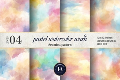 Pastel Watercolor Wash | Soft Abstract Texture Product Image 1