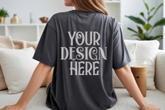 Pepper Comfort Colors C1717 Shirt Mockup, CC 1717 T-shirt C Product Image 1